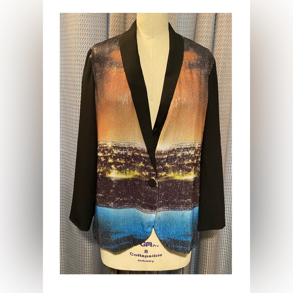 PRELOVED Clover Canyon City Lights Blazer